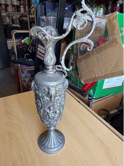 Vintage pewter decor  FIRM ON PRICE