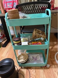 3 tier cart mint color