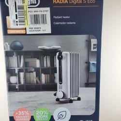 De'Longhi Radia S Eco Digital Full Room Radiant Heater
