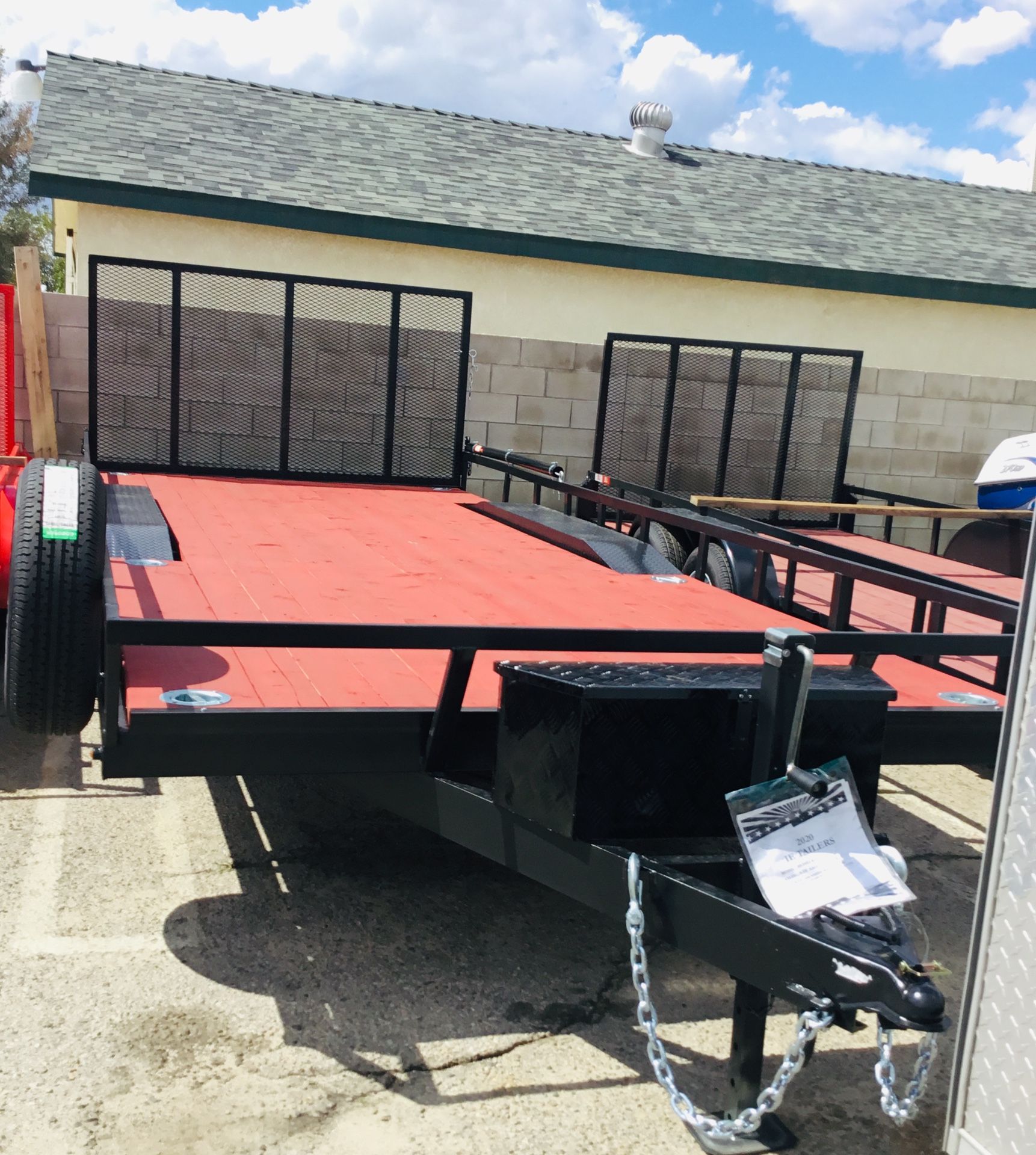 8.5x20x1 UTILITY TRAILER