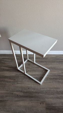 Modern White Side Table