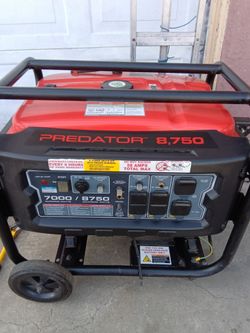 Predator 8750-Watt Portable Generator (7000 Running Watts / 8750 Starting Watts)