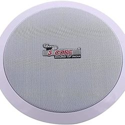 Outdoor Speaker Wired Waterproof Ceiling System Wall Mounted Indoor Outside Patio Backyard Surround Sound Home Exterior 5 Core CL 6.5-02 Ratings