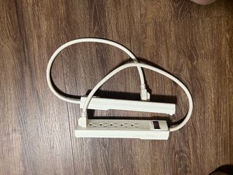 2 Power Strips with On/Off Switches – Good Condition