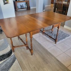 Antique William and Mary Drop Leaf Table