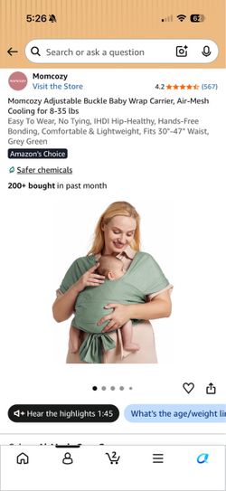 Momcozy Baby Carrier
