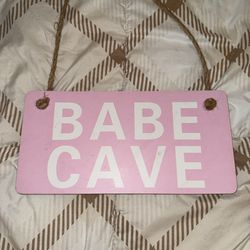 Hanging Wooden Sign