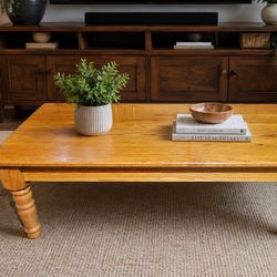 Solid Wood Coffee Table