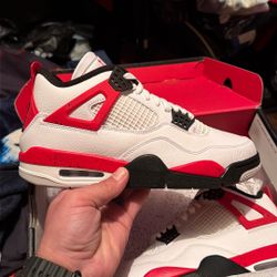  Jordan 4 Red Cements 