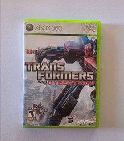 Transformers: War for Cybertron — Xbox 360 CIB with manual.