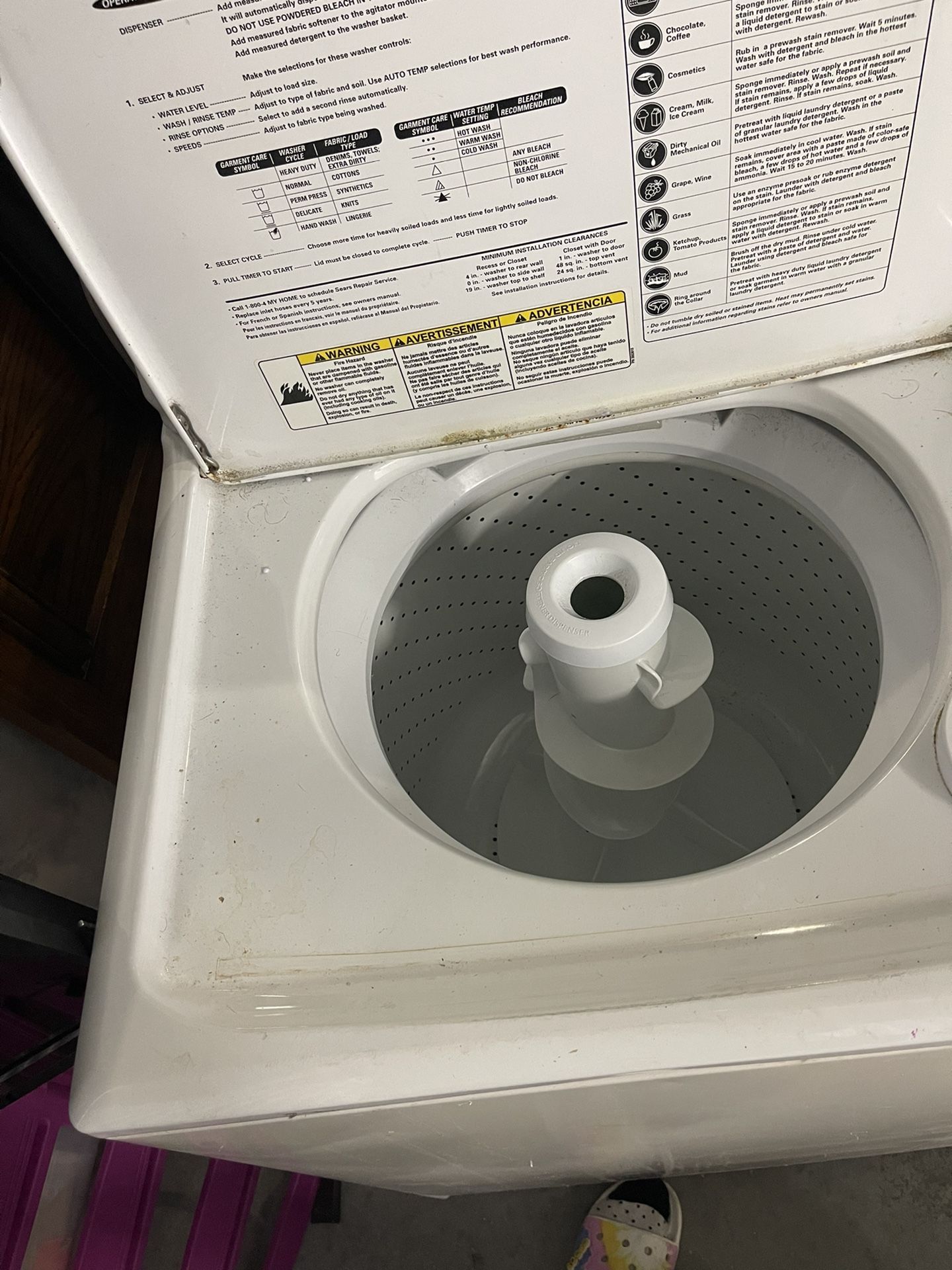 Washer And Dryer