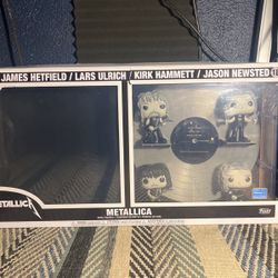 2021 Metallica Funko Pop Black Album Sealed Exclusive