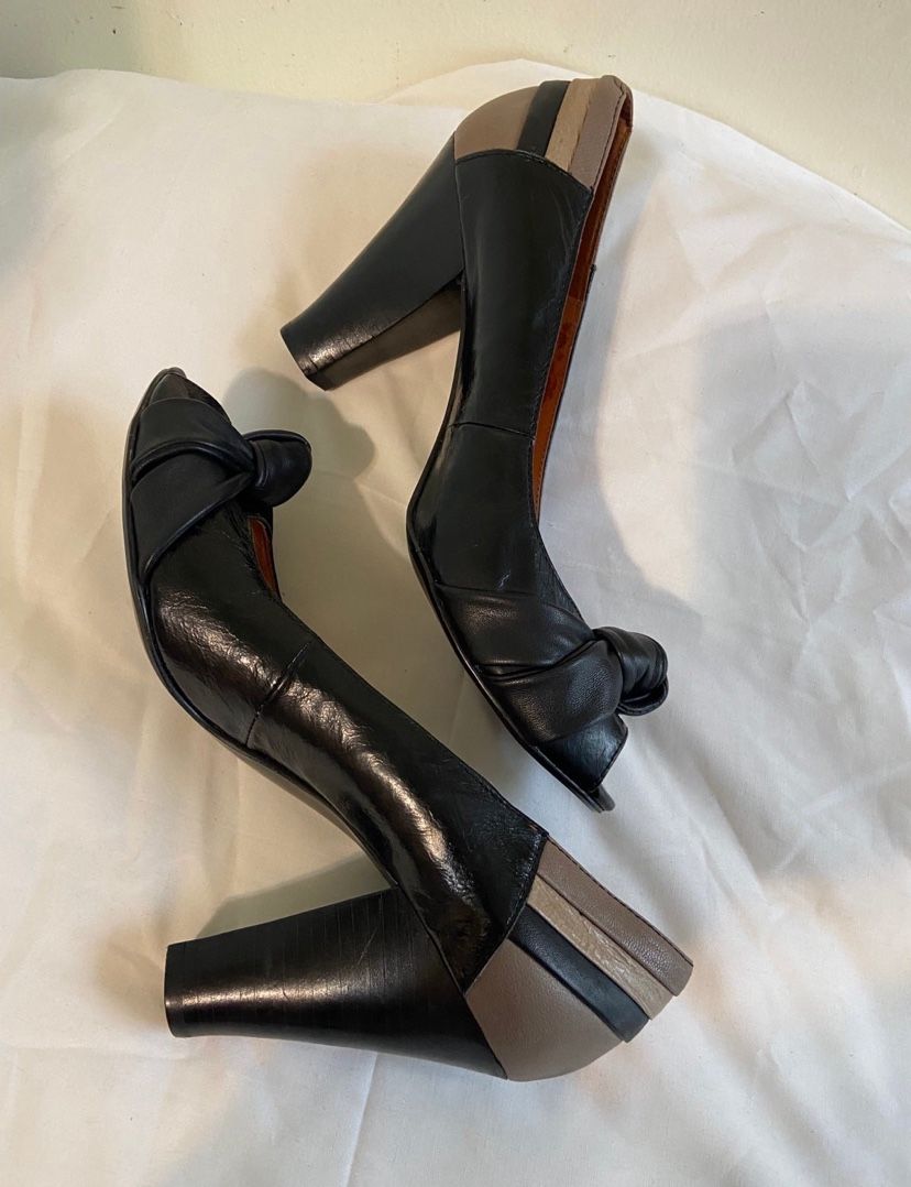 Steve Maddan pagoda heels size 9.5 M-New