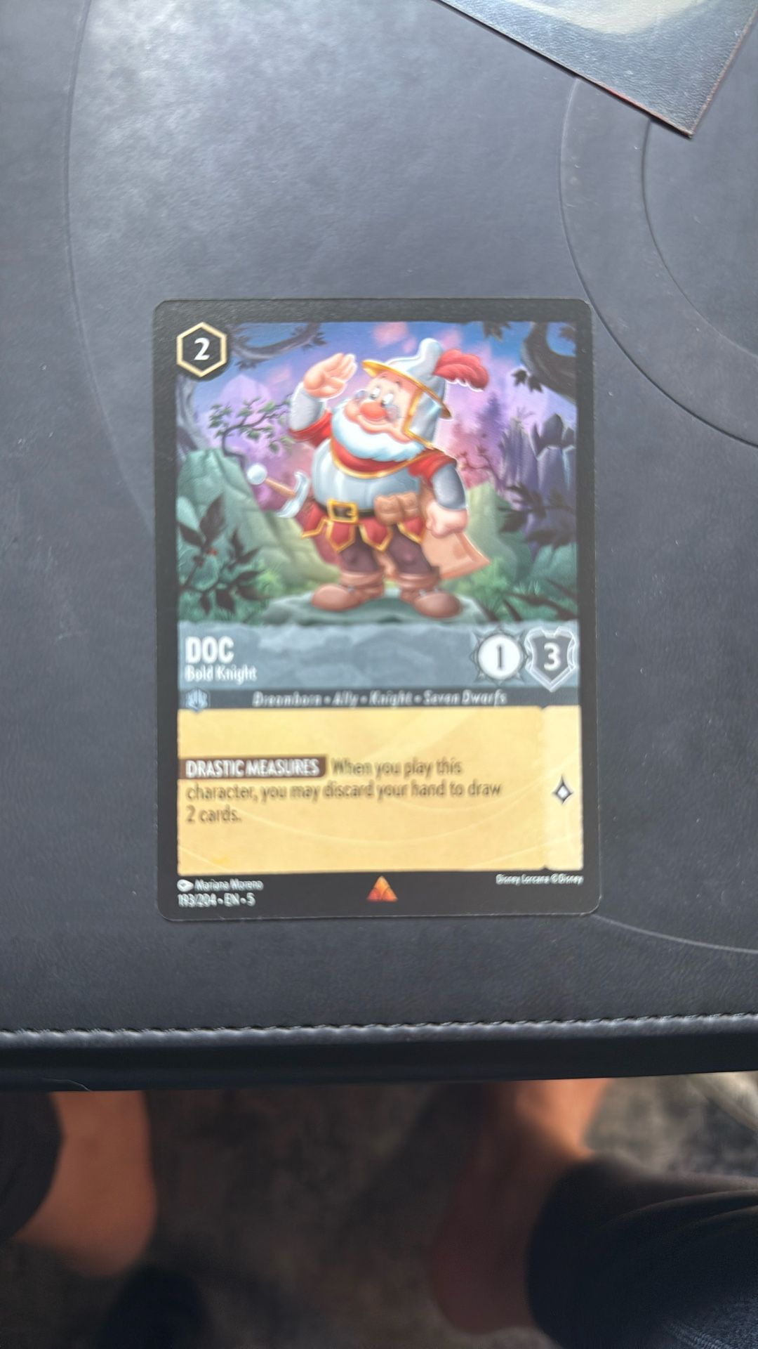 Doc Bold Knight Disney Lorcana Card