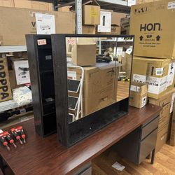 Black Medicine Cabinet $35 