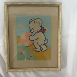 Framed Nursery Photo