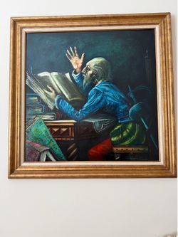 Don Quixote oil painting