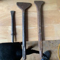 Three pneumatic chisel $22 for all