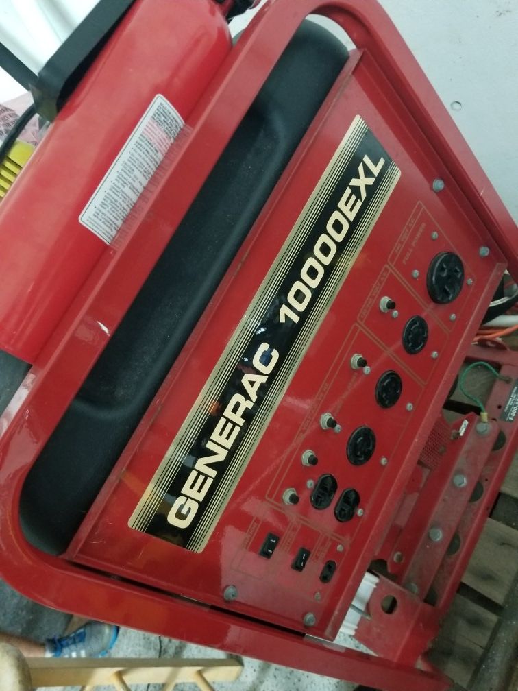 GENERAC 10000EXL 10000 watt gas generator for Sale in North Bay Village