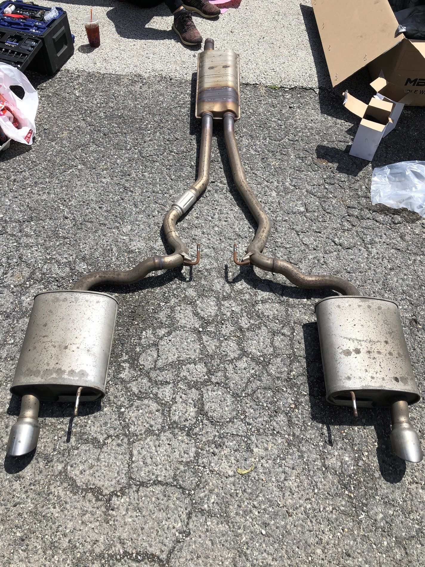 Stock 17 Mustang Gt Exhaust. Local Pick Up Only