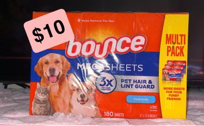Bounce dryer sheets