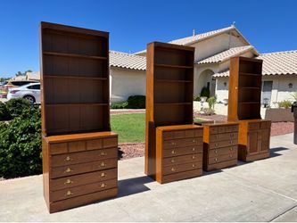 Ethan Allen Vintage Wooden Hutch and Dresser set - $400 for all, can sell Separately