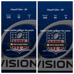 Seahawks Vs 49ers Divisional Playoff Tickets