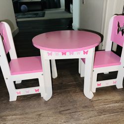 Emily Rose Doll Table And Chairs 