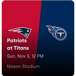 Titans VS PATRIOTS