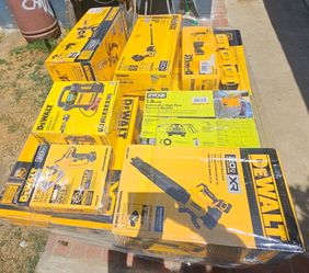 Dewalt & Ryobi Power tool pallet