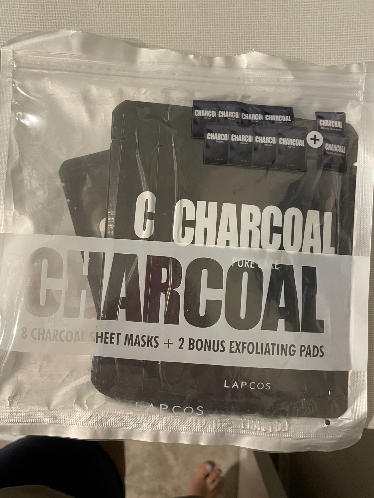 Charcoal Face Sheet Mask