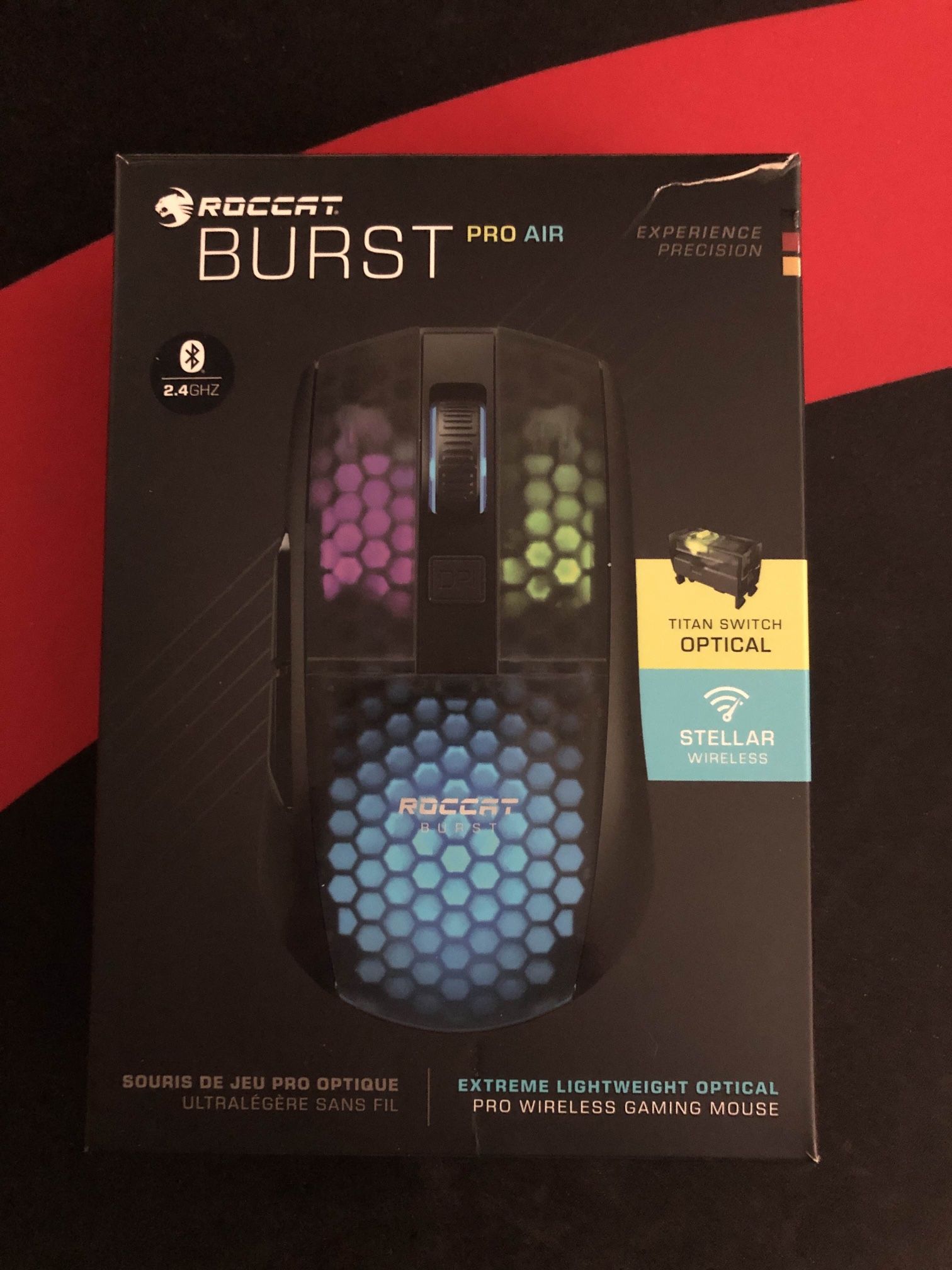 Roccat Burst Pro Air Wireless Gaming Mouse - Barely Used
