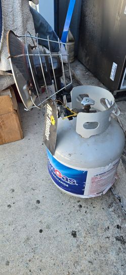 Single Propane Tank Top Heater 15,000 BTU LP Heater Paint Booth Camping Garage