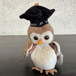 TY Beanie Baby Graduation Owl Class Of 98 