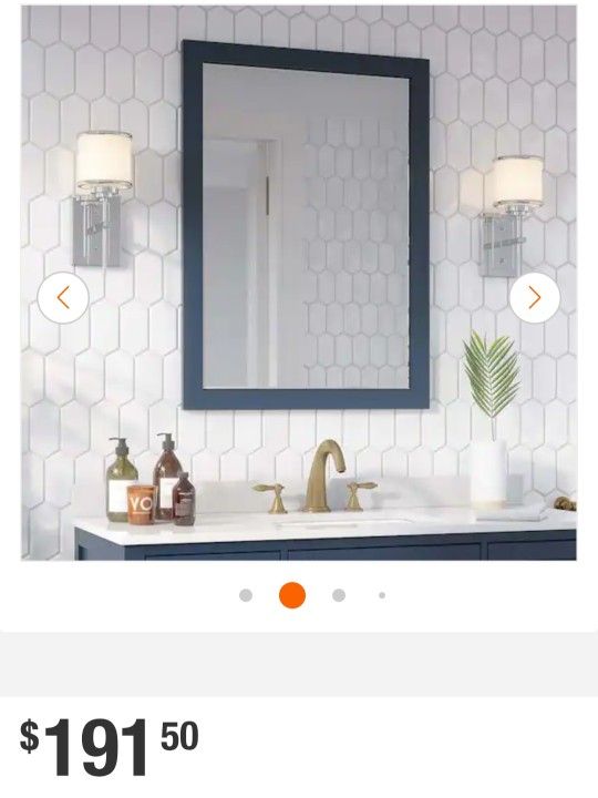 2 Bathroom Mirrors