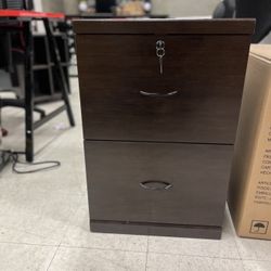 2 DRAWER LOCKING FILE CABINET 