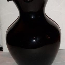 Murano Amethyst Glass Vase
