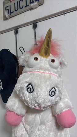 Universal Studios Minions Despicable Me Unicorn Plush Backpack