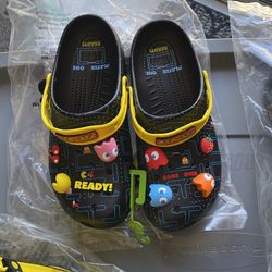PAC Man Crocs Adult unisex- $75 Each 