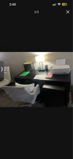 IKEA MALM Large Expresso Desk