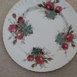 Hammersley (England) "Grandmother's Rose" - plate