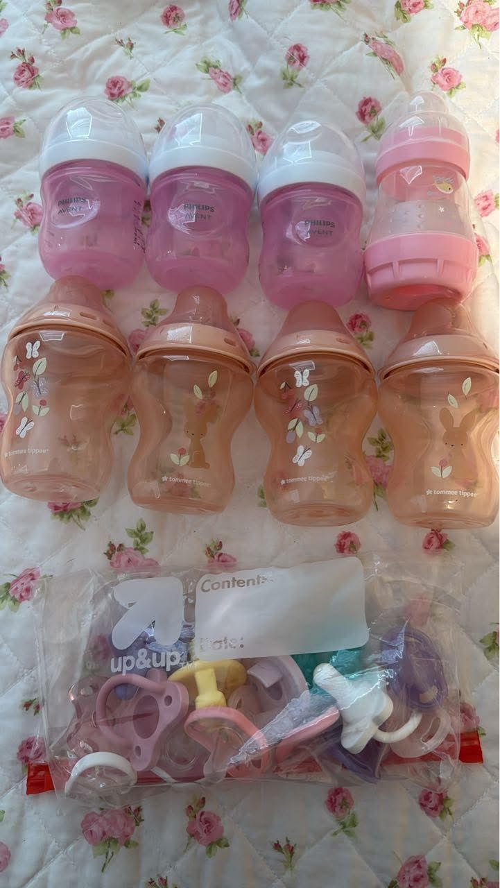 Baby Bottles Pacifier Bundle