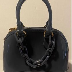 $15 Mini Gray/Blue Purse