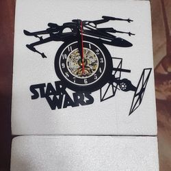 Star Wars X Wing Clock 12"