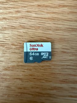 SanDisk Ultra MicroSD Card 64 GB