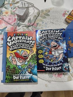 Dog Man Books With Captain Undepants And Other's