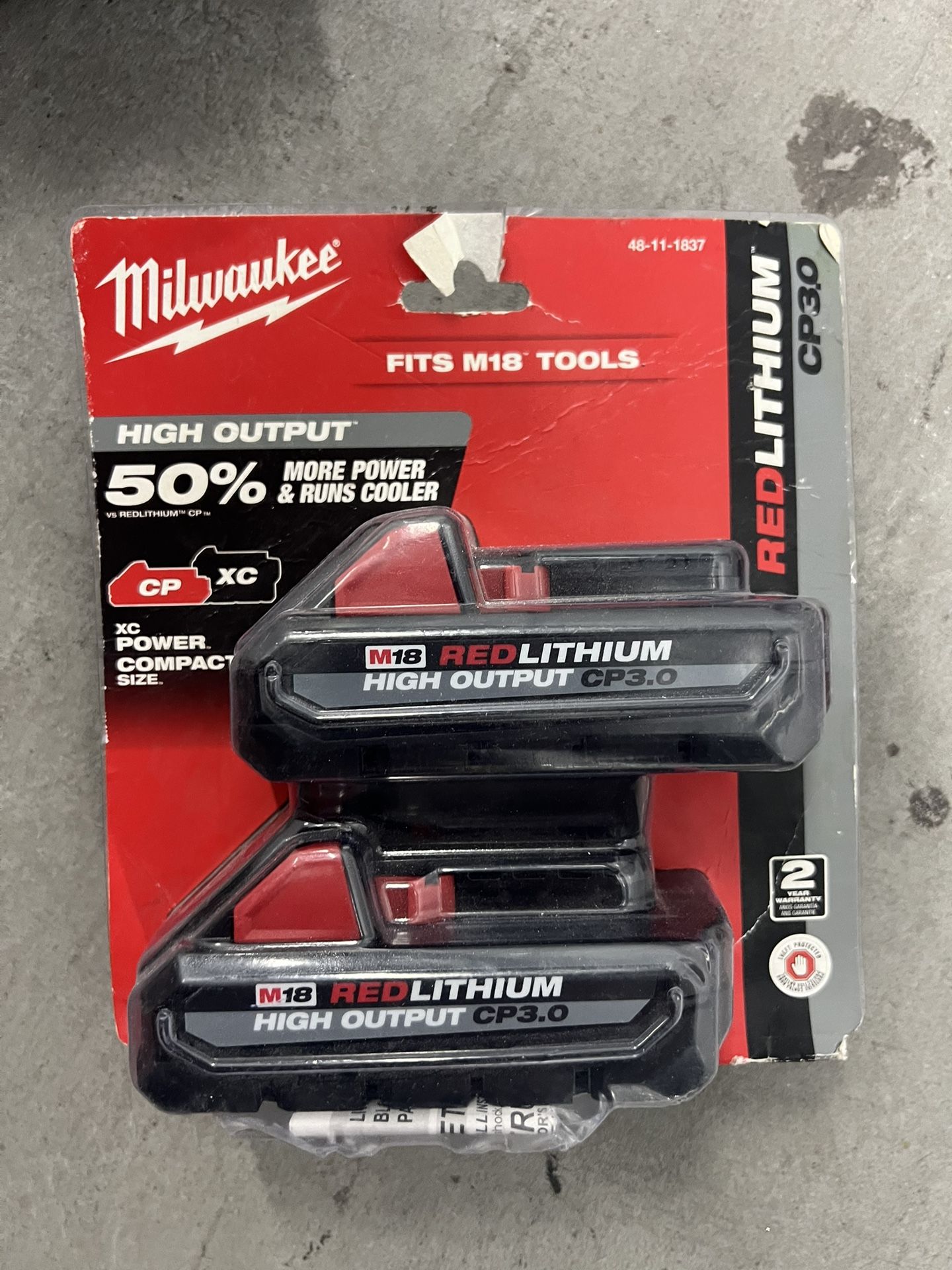 Milwaukee M18 Batteries