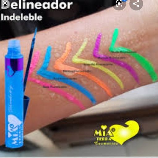 Delineadores neon y pastel a prueba de agua super pigmentados