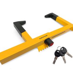 KAYCENTOP Wheel Lock Clamp Security Tire Lock Anti Theft For Max 15.5 Inch Tire Width Universal Car Wheel Lock For Trailers SUV Boats Motorcycles Golf