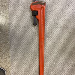 RIDGID 36” Straight Pipe Wrench 